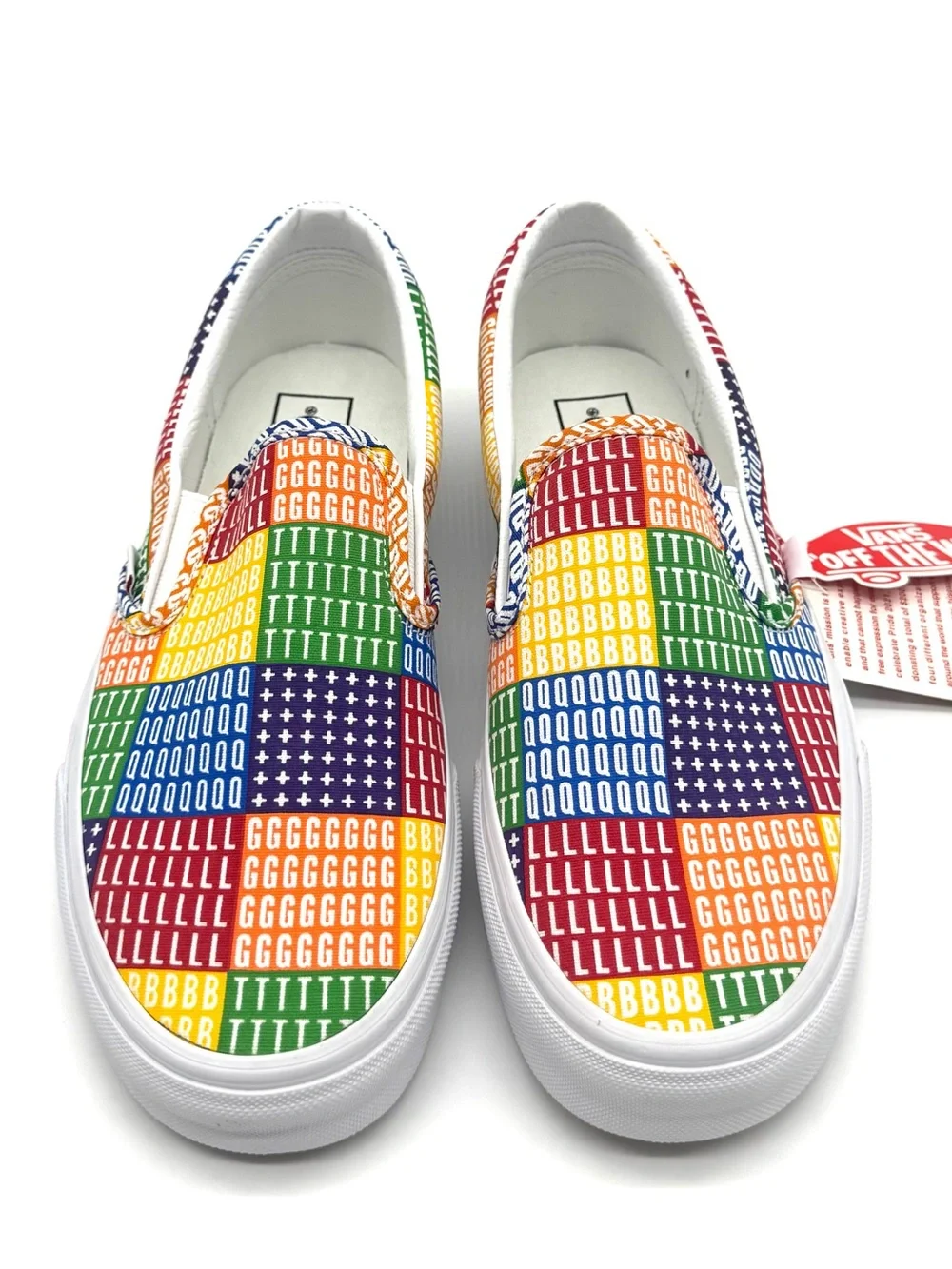 Women's Vans Classic Slip-On Vans LGBTQ 🏳️‍🌈